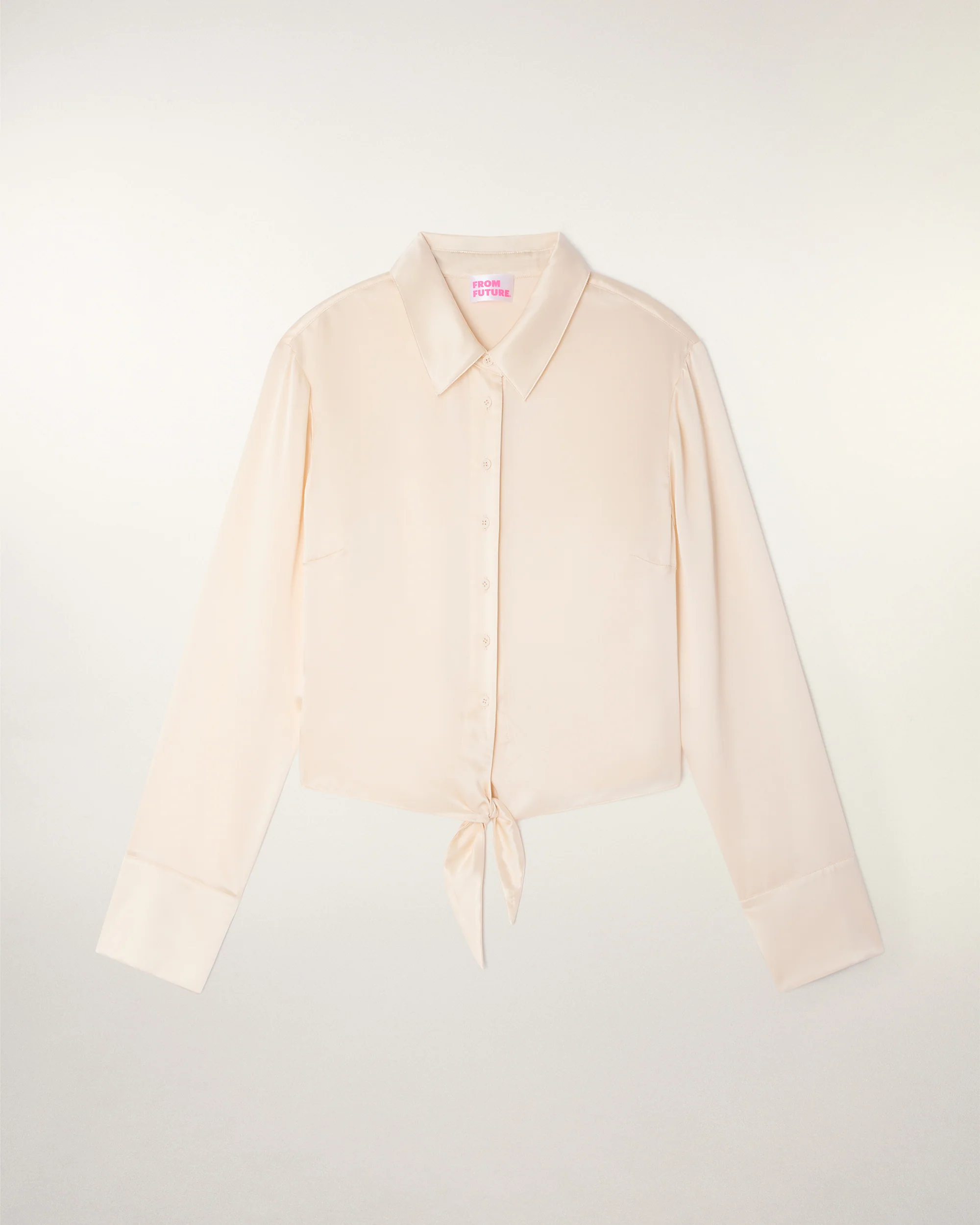 Chemise Manches Longues (S26/ FEMME/ Champagne) - Image 5