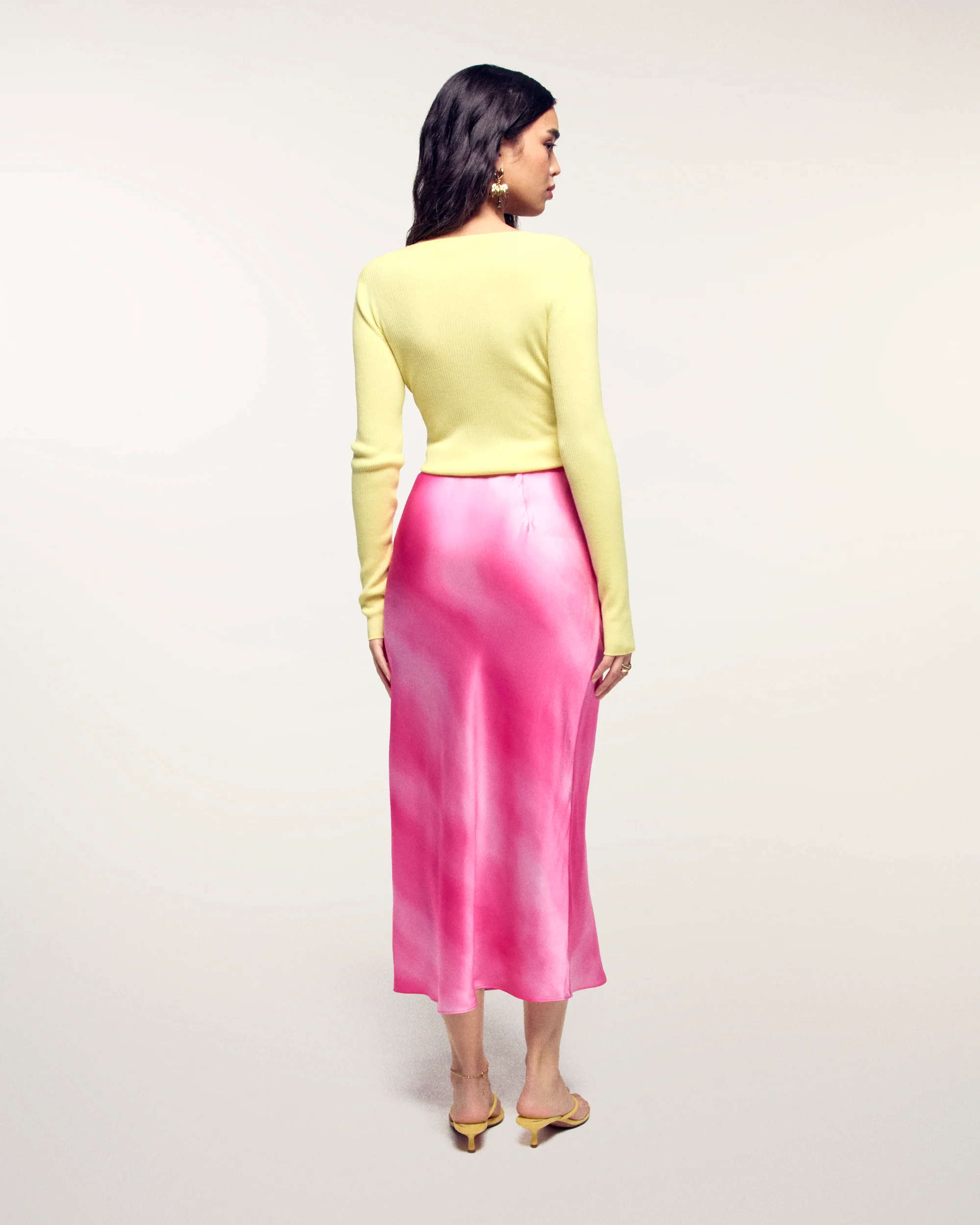 Jupe Mi-Longue (S26/ FEMME/ Pink Samba) - Image 4