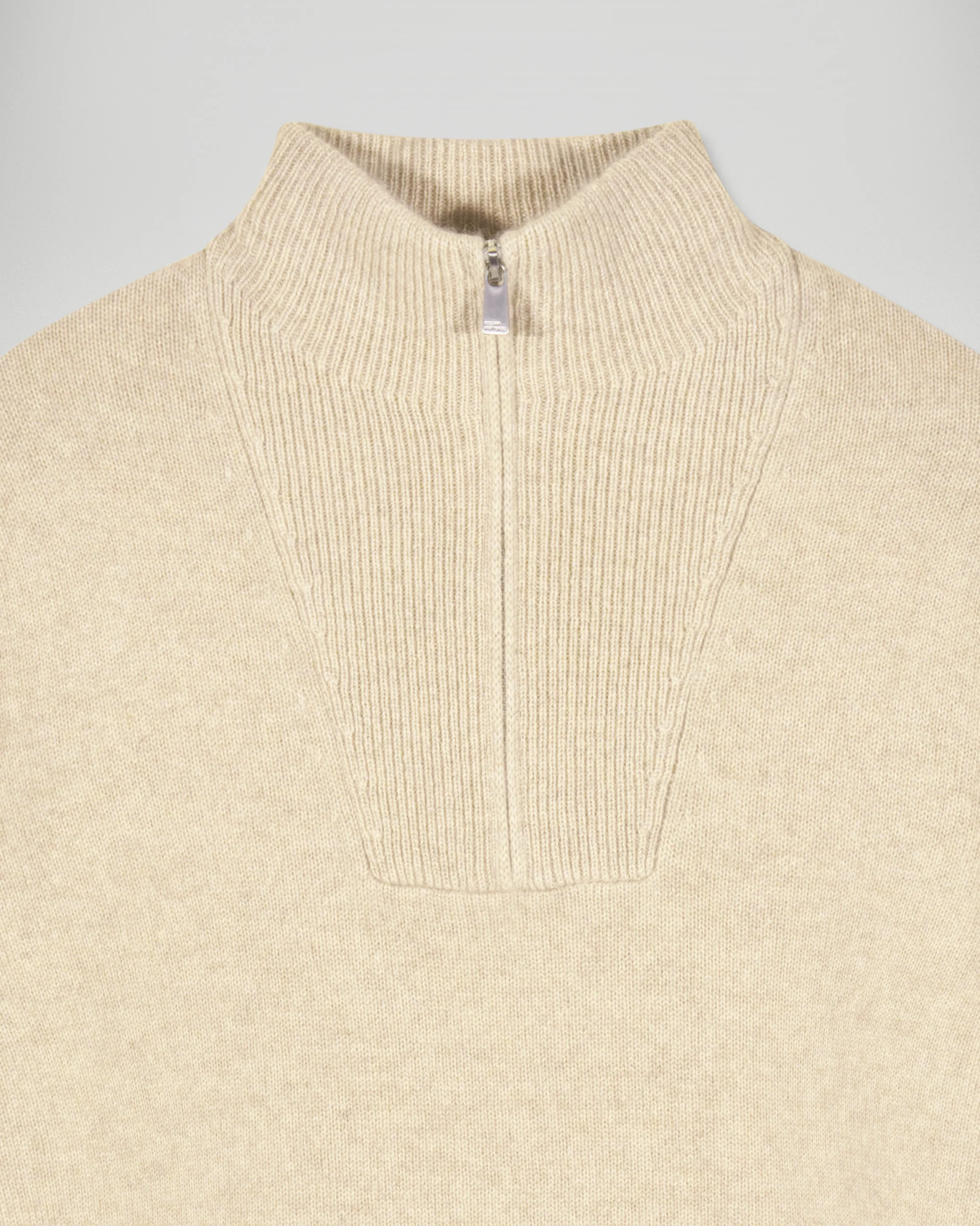 Pull Col Camionneur Oversize (H25 / HOMME / Beige Chiné) - Image 6