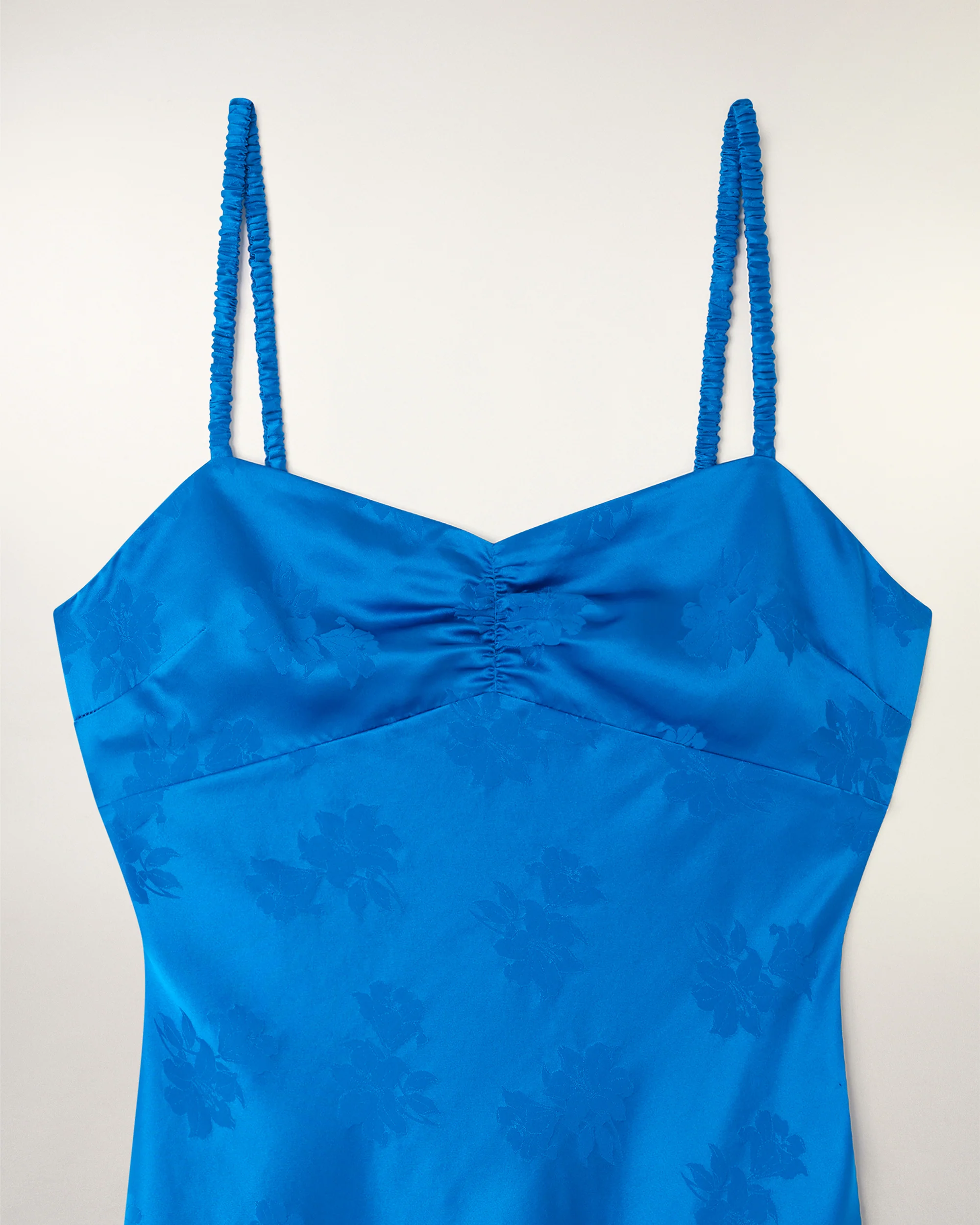 Robe courte bretelles (S26/ FEMME/ Ocean Jacquard) - Image 6