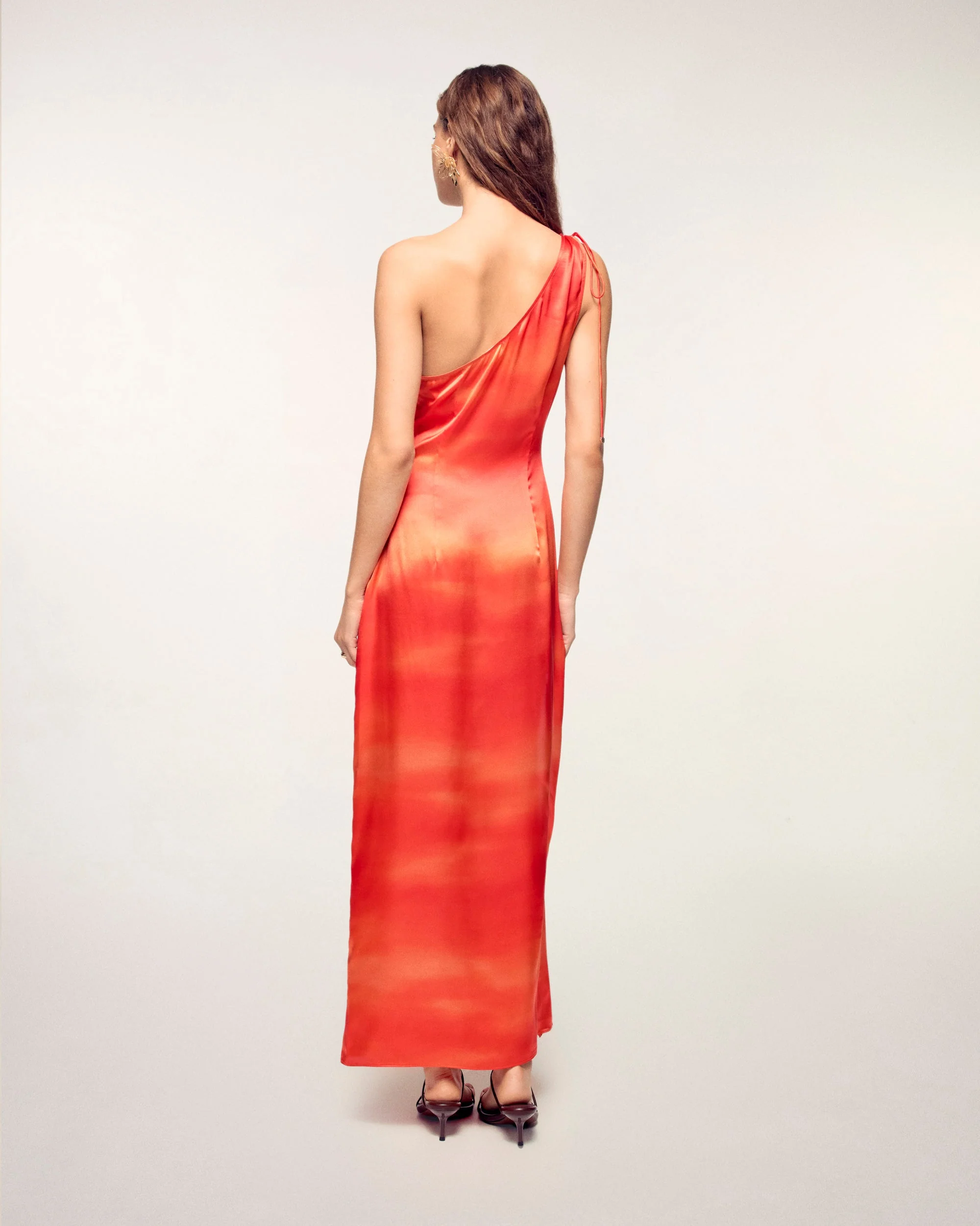 Robe Longue Asymétrique (S26 / FEMME / Sunset Samba) - Image 4